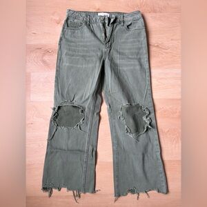 VERVET Olive Women Jeans